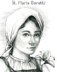 Heilige Maria Goretti: ons voorbeeld!